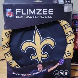 Bean-Bag Flying Disc - Black and Gold